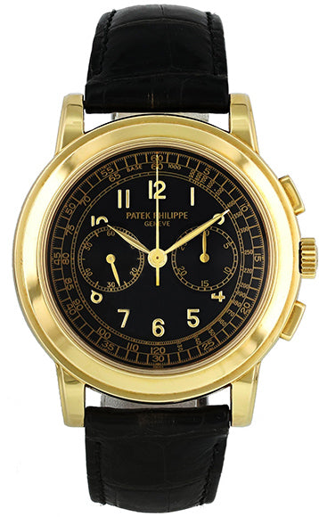 Patek Philippe Complicated Chronograph 18K Yellow Gold Men's Watches