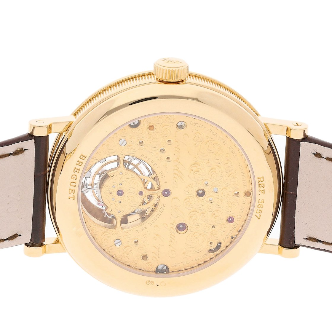 Breguet Classique Complications Tourbillon 18K Yellow Gold Men's Watch