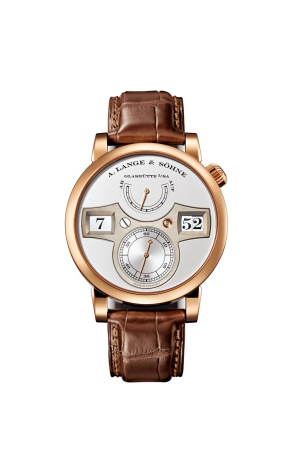 A Lange & Sohne Zeitwerk Striking Time 18K Rose Gold Men's Watch