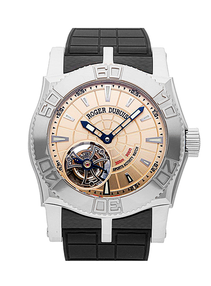 Roger Dubuis Easy Diver Tourbillon Stainless Steel Mens Watch