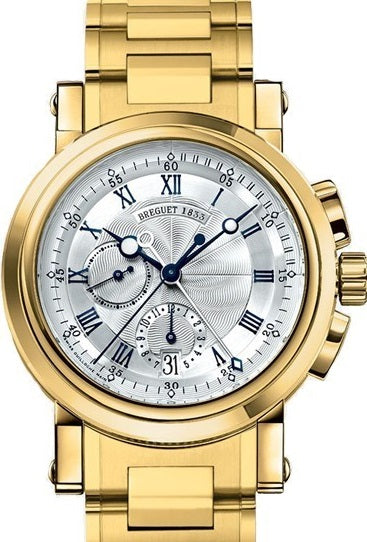 Breguet Marine Chronograph 18K Yellow gold Men's Watch