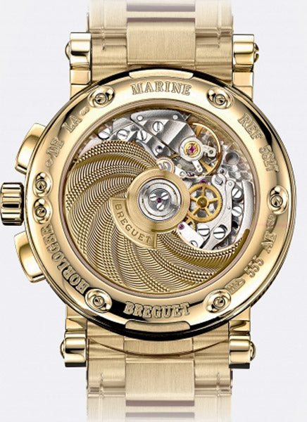 Breguet Marine Chronograph 18K Yellow gold Men's Watch
