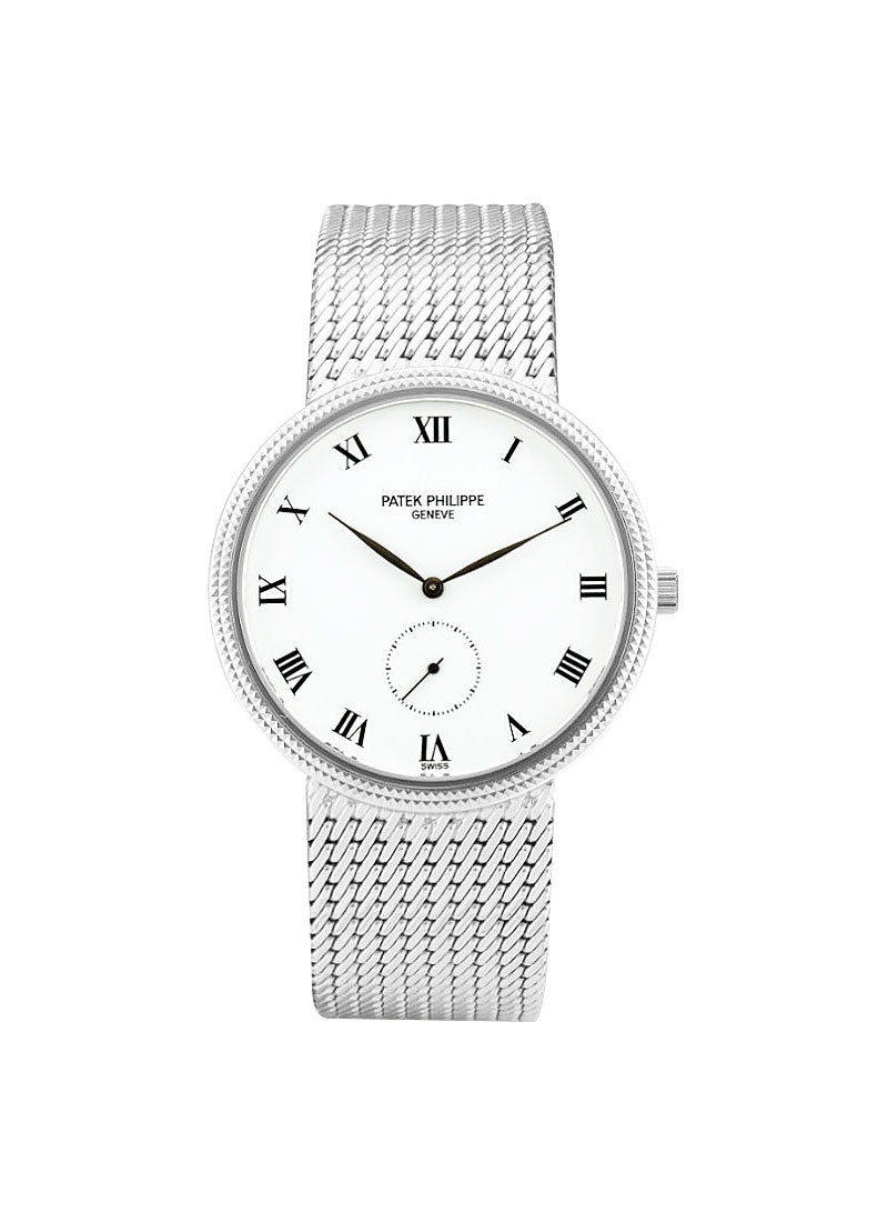 Patek Philippe Calatrava 18k White Gold Men's Watch