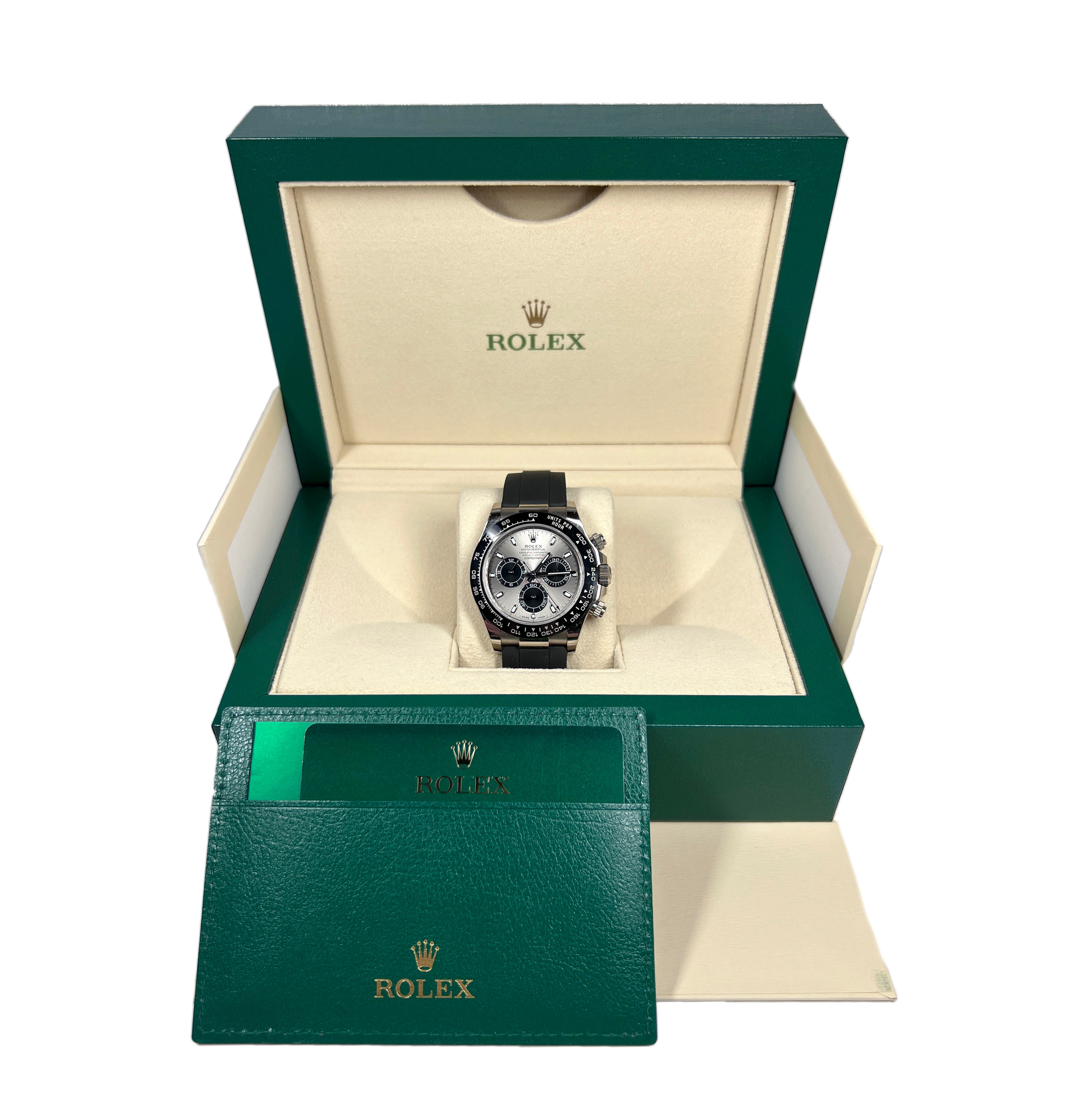 Rolex Cosmograph Daytona 18K White Gold Mens Watch