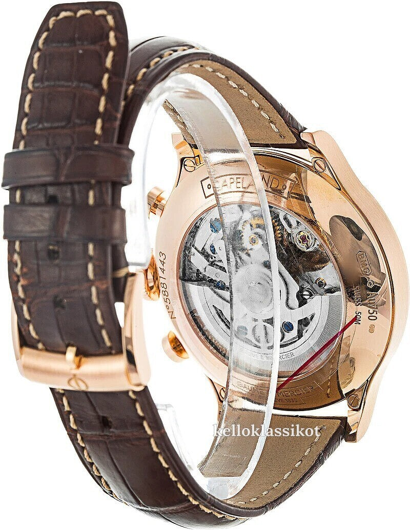 Baume & Mercier Capeland Flyback Chronograph 18K Rose Gold Men's Watch
