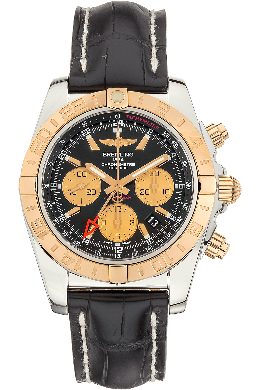 Breitling Chronomat 44 GMT 18K Rose Gold & Stainless Steel Men's Watch