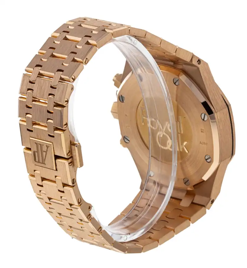 Audemars Piguet Royal Oak Chronograph 18K Rose Gold Man's Watch