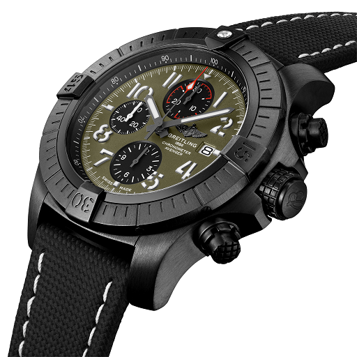 Breitling Avenger Chrongraph GMT DLC Titanium Men's Watch