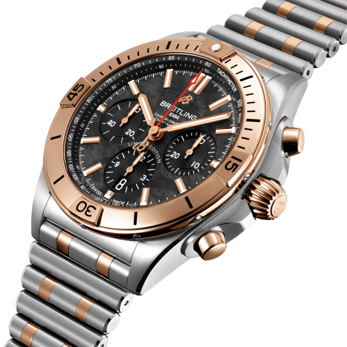 Breitling Chronomat B01 42 Stainless Steel & 18K Rose gold Men's Watch