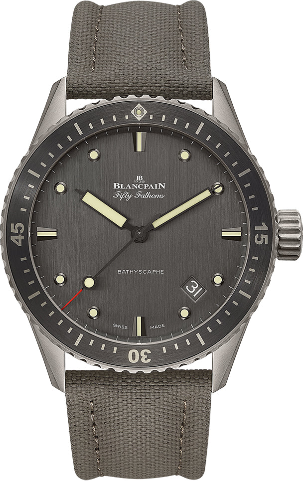 Blancpain Fifty Fathoms Bathyscaphe Titanium Men's Watch