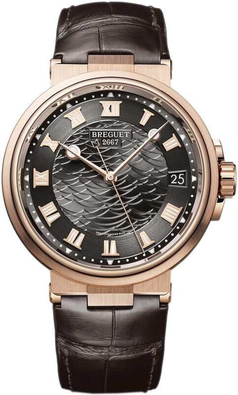 Breguet Marine 5517 18K Rose Gold Men's Watch