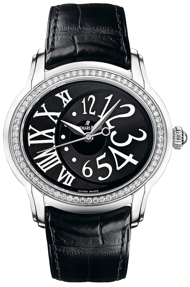 Audemars Piguet Millenary Stainless Steel & Diamonds Ladies Watch