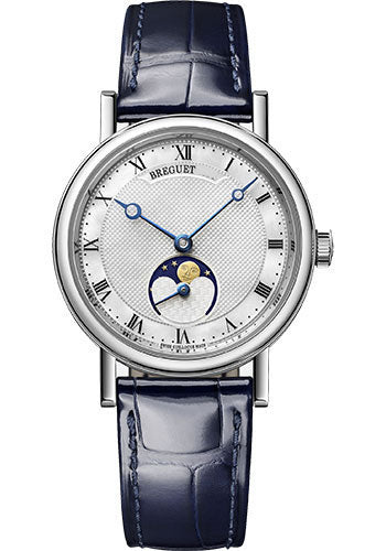 Breguet Classique Dame 9087 18K White Gold Ladies Watch