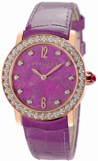 Bvlgari Heart of Ruby 18K Pink Gold Lady's Watch