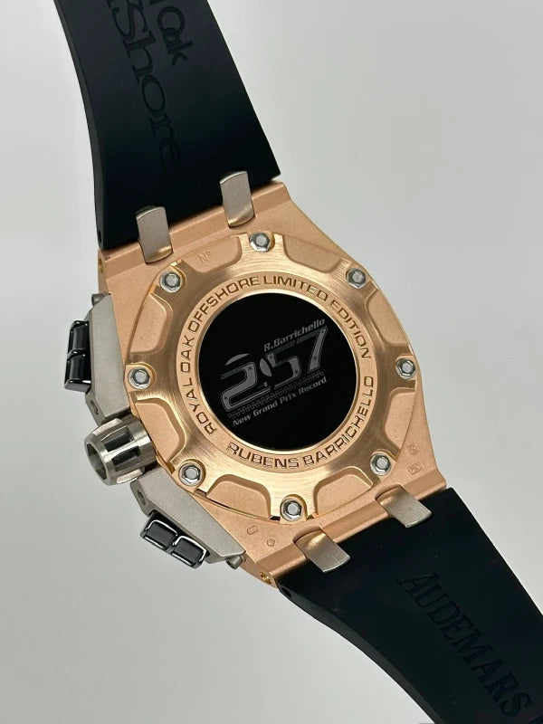 Audemars Piguet Royal Oak Offshore Rubens Barrichello 18K Rose Gold & Ceramic Man's Watch