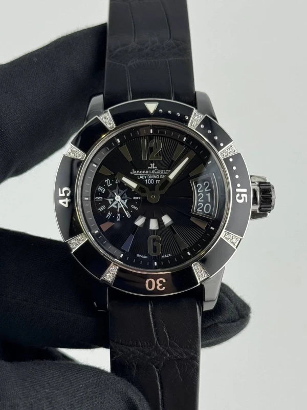 Jaeger-LeCoultre Master Compressor Ceramic & Diamonds Men’s Watch