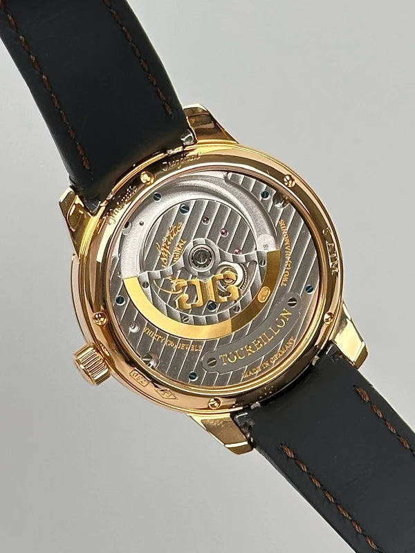 Glashütte Original Senator Meissen Tourbillon 18K Rose Gold Men's Watch