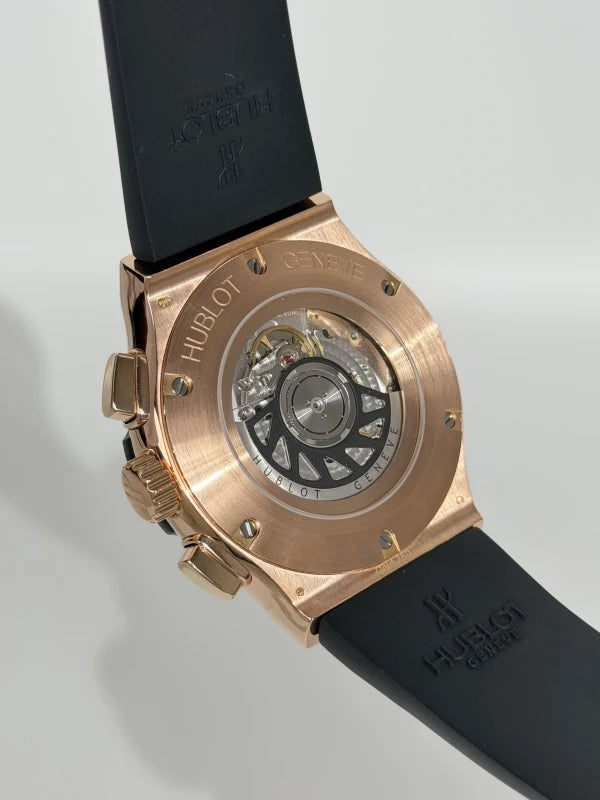 Hublot Classic Fusion Chronograph 45 mm 18K Rose Gold & Diamonds Unisex Watch