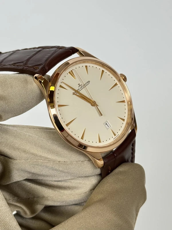 Jaeger-LeCoultre Master Control Ultra Thin 18k Rose Gold Men's Watch