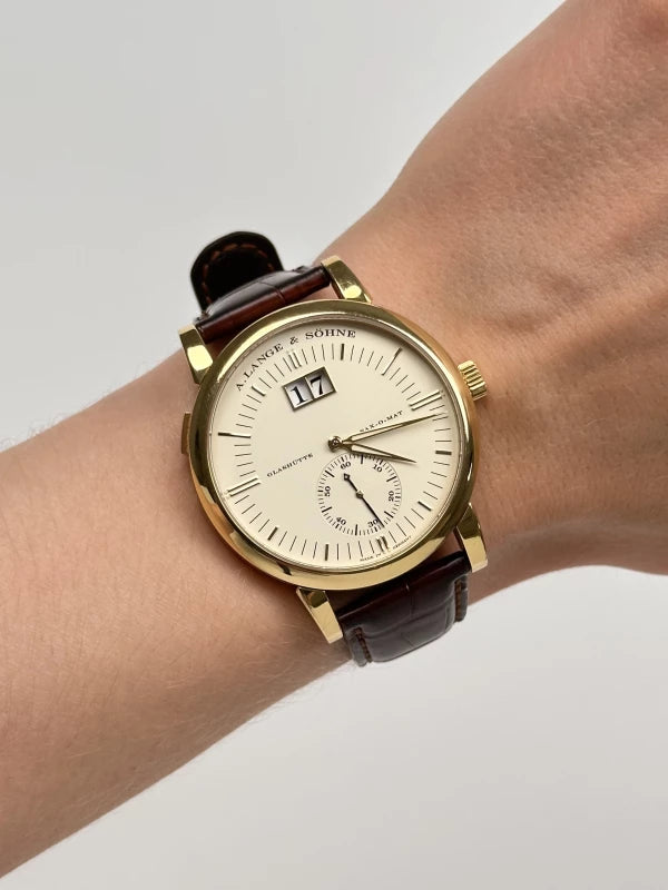 A. Lange & Söhne Grand Langematic 18K Yellow Gold Men’s Watch