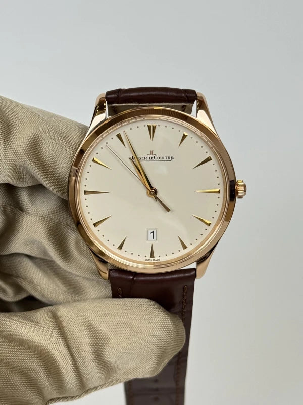 Jaeger-LeCoultre Master Control Ultra Thin 18k Rose Gold Men's Watch