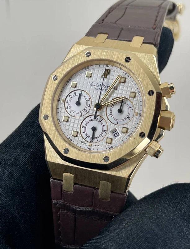 Audemars Piguet Royal Oak Chronograph 18K Rose Gold Men's Watch