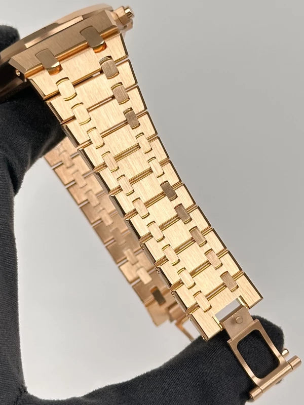 Audemars Piguet Royal Oak Chronograph 18K Rose Gold Man's Watch