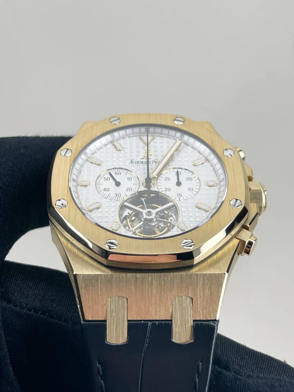 Audemars Piguet Royal Oak Tourbillon Chronograph 18K Yellow Gold Men's Watch