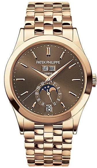 Patek Philippe Annual Calendar Complicated 18K Rose Gold Men's Watch