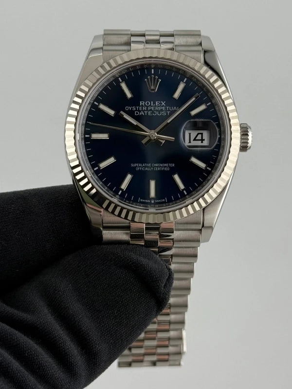 Rolex Datejust 36 Stainless Steel & 18k White Gold Men's Watch
