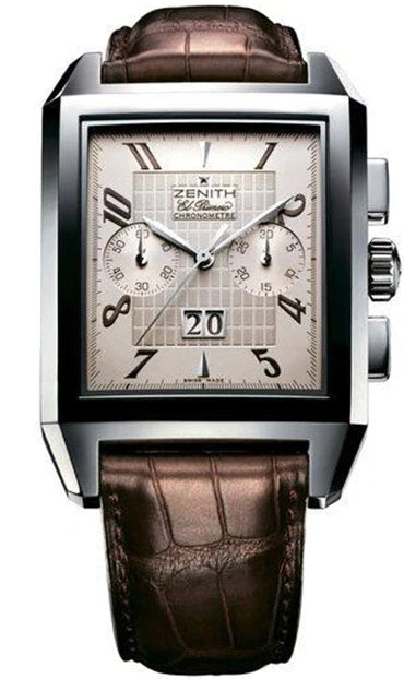 Zenith El Primero Grande Port-Royal Date Stainless Steel Men's Watch