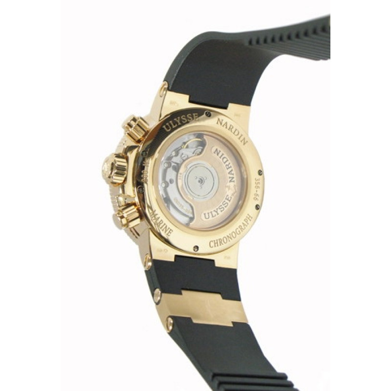 Ulysse Nardin Marine Chronograph 18K Rose Gold Men's Watch
