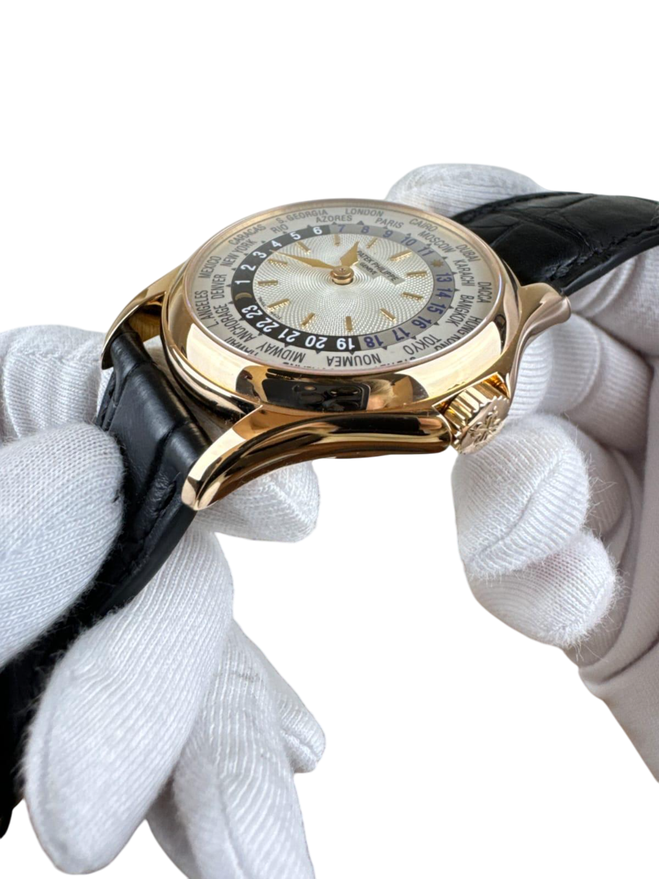 Patek Philippe Complications World Time 18K Yellow Gold Men's Watch