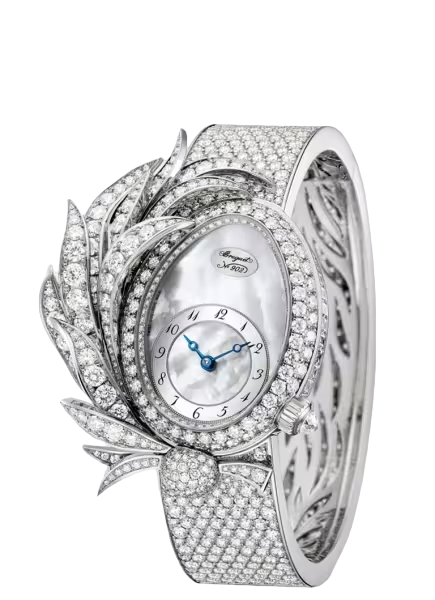 Breguet Reine de Naples 18K White Gold & Diamonds Lady's Watch