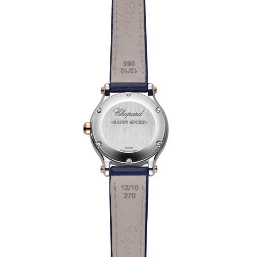 Chopard Happy Sport Stainless steel & 18K Rose Gold & Diamonds Lady's Watch