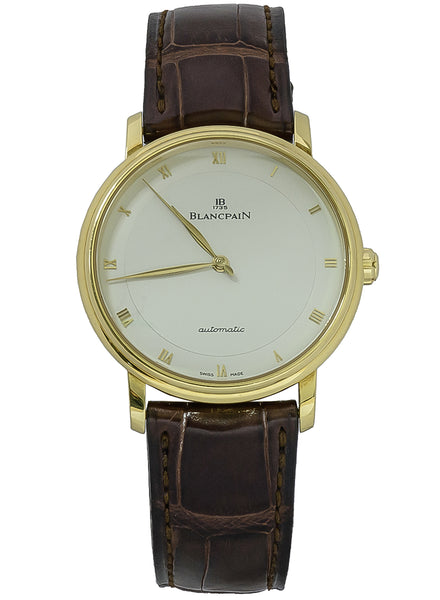 Blancpain Villeret Ultra Slim 18K Yellow Gold Man s Watch