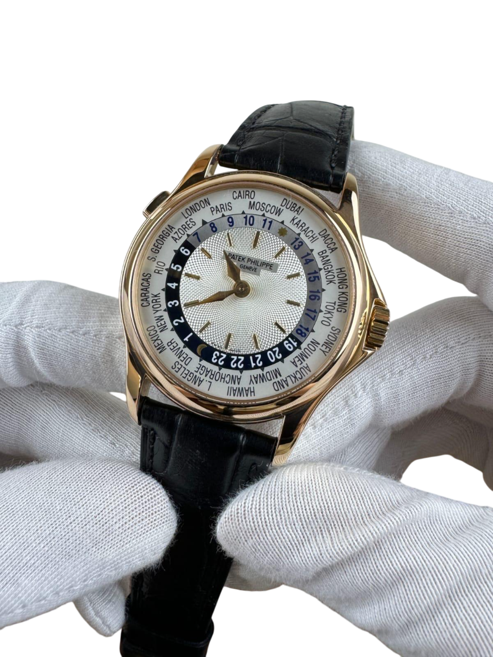 Patek Philippe Complications World Time 18K Yellow Gold Men's Watch