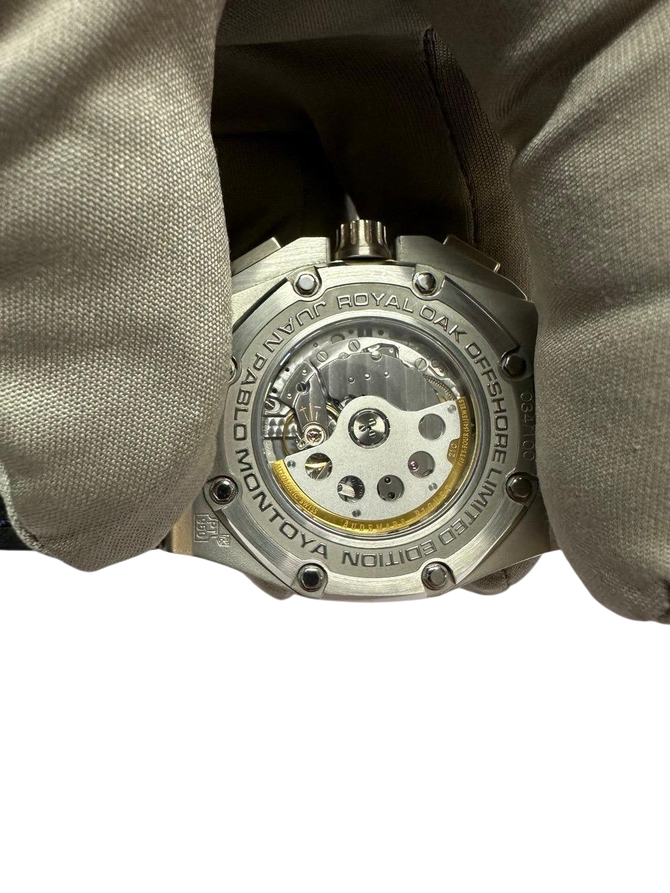 Audemars Piguet Royal Oak Offshore Juan Pablo Montoya Platinum Men's Watch