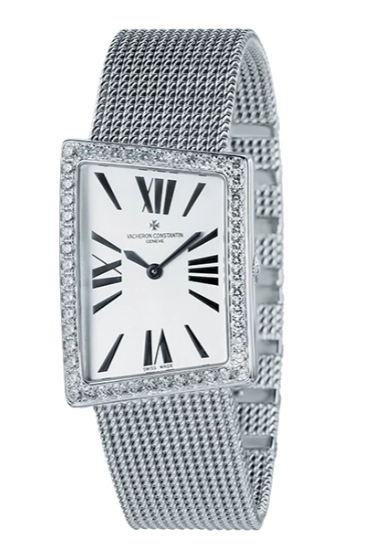 Vacheron Constantin 1972 Asymmetric small 18K White Gold & Diamonds Lady's Watch
