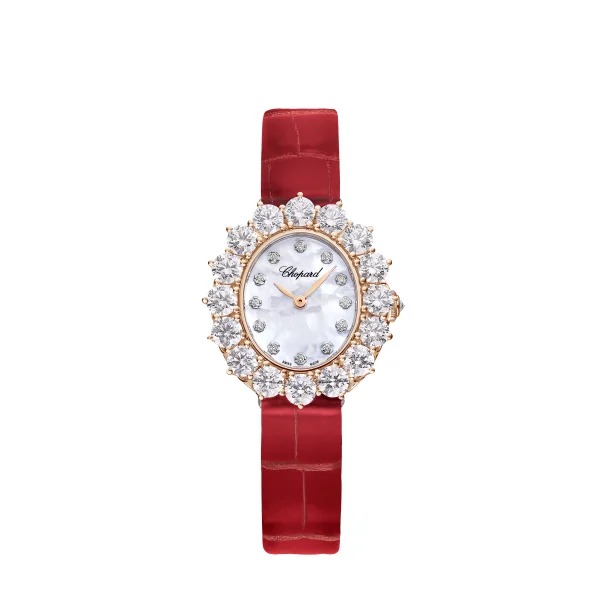 Chopard L'Heure Du Diamant 18k Rose Gold & Diamonds Lady's Watch ...