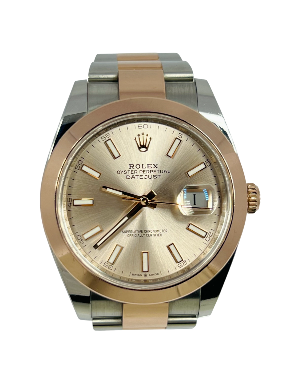 Rolex Datejust Stainless steel & 18K Rose Gold Men's Watch