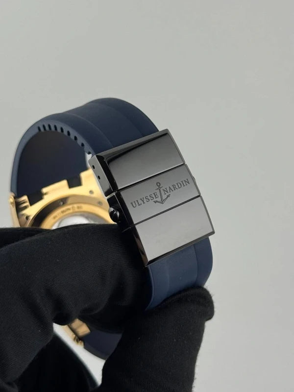 Ulysse Nardin Executive Dual Time 18K Rose Gold Men's Watch