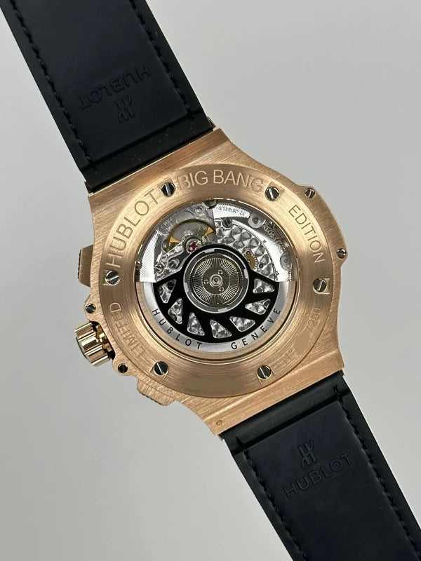 Hublot Big Bang Zebra 41 mm 18K Rose Gold & Diamonds Unisex Watch