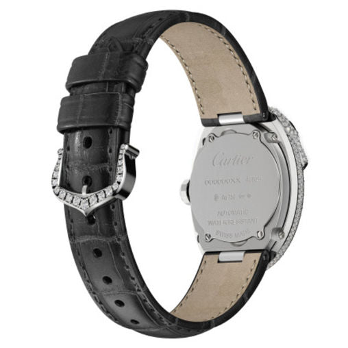 Cartier Panthere Jewelry  Rhodiumized 18K white gold & Diamonds Lady's Watch