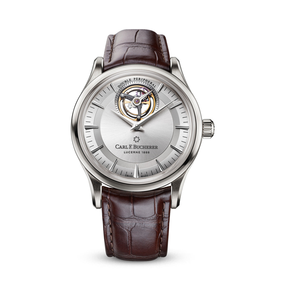 Carl F. Bucherer Haritage Tourbillon 18K White gold Limited Edition Men's Watch