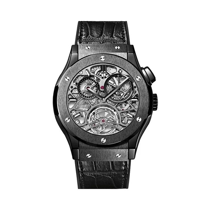 Hublot Classic Fusion Tourbillon Black Ceramic Men's Watch