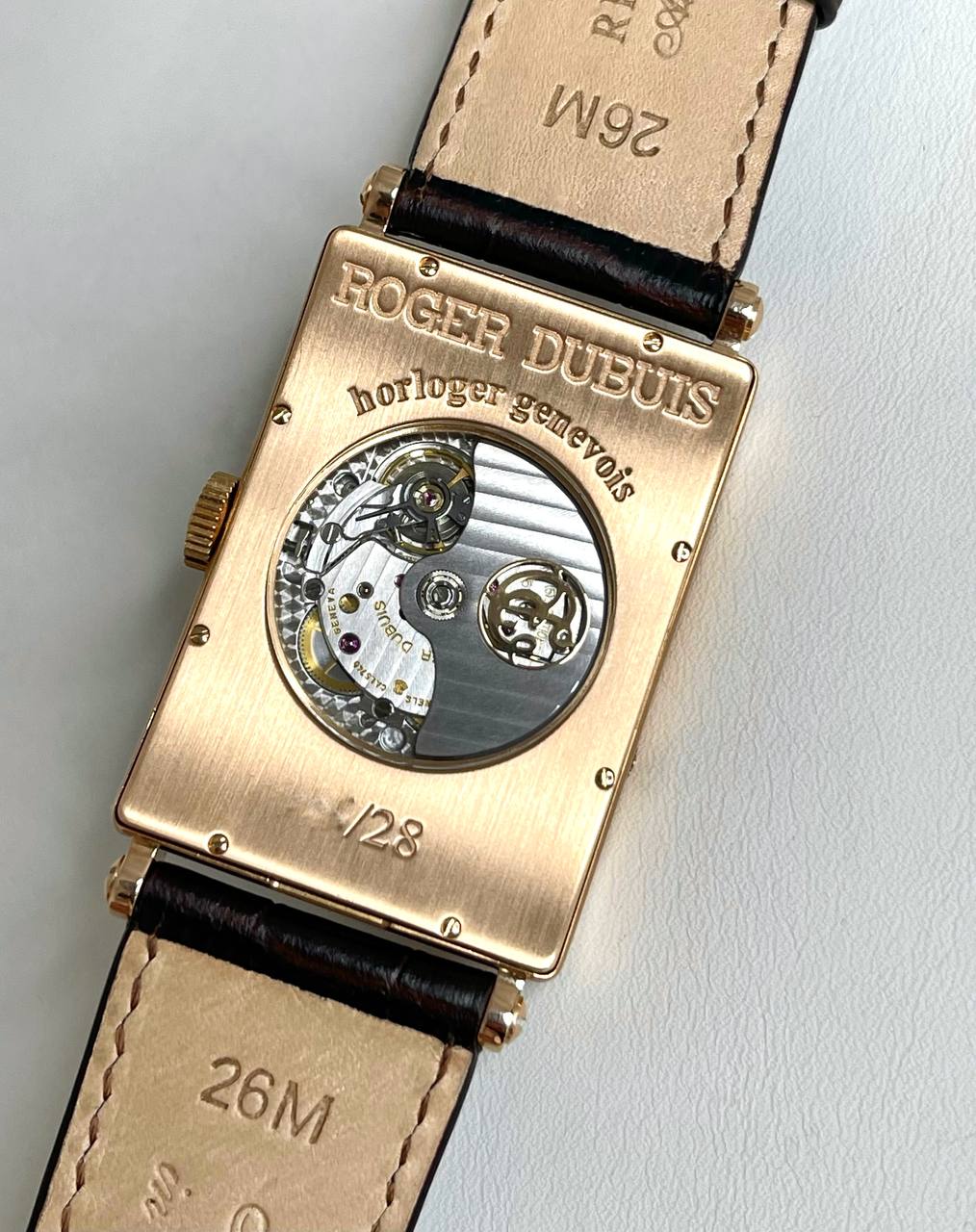 Roger Dubuis Much More Bi-retrograde Calendar 18K Rose Gold Mens Watch