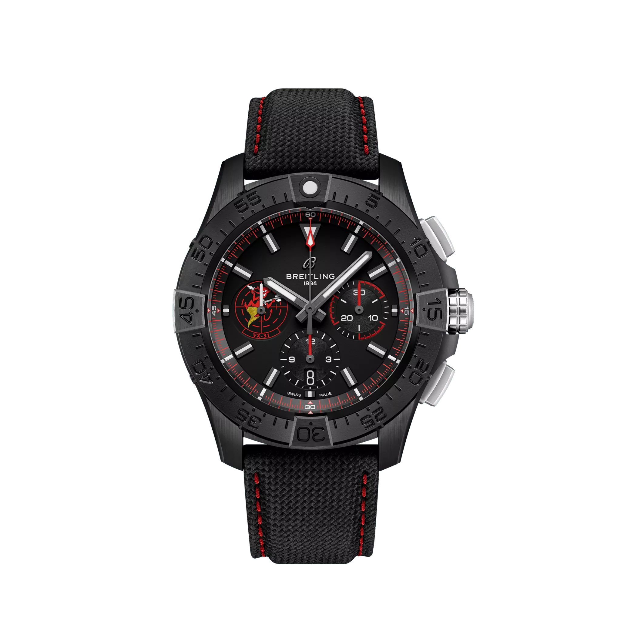 Breitling Avenger B01 Chronograph 44  Black Ceramic Men's Watch