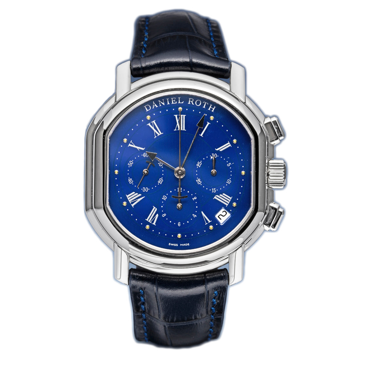 Daniel Roth Masters Chronograph Stainless Steel Men's Watch ...