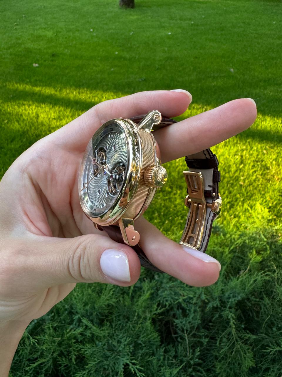 Breguet Classique Grande Complications Double Tourbillon 18k Rose Gold Men's Watch